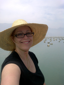 Dustan Hoffman in Fozhou, China - Oyster beds